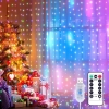 Kurtyna świetlna RGB 3x3m 300 diód LED pilot 8 try [2312000007506]